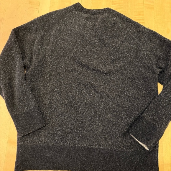 All Saints Fayde Logo Alpaca & Wool Blend Sweater - Picture 6 of 6
